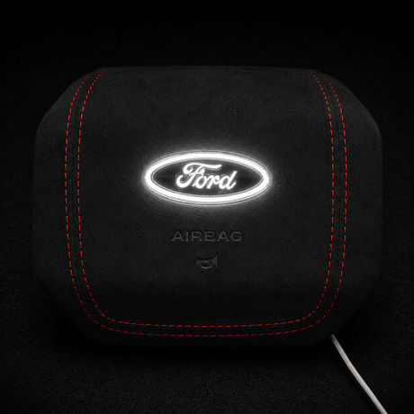 Ford F150 Super Duty RGB LED Custom Airbag Cover - AutoLEDTech.com