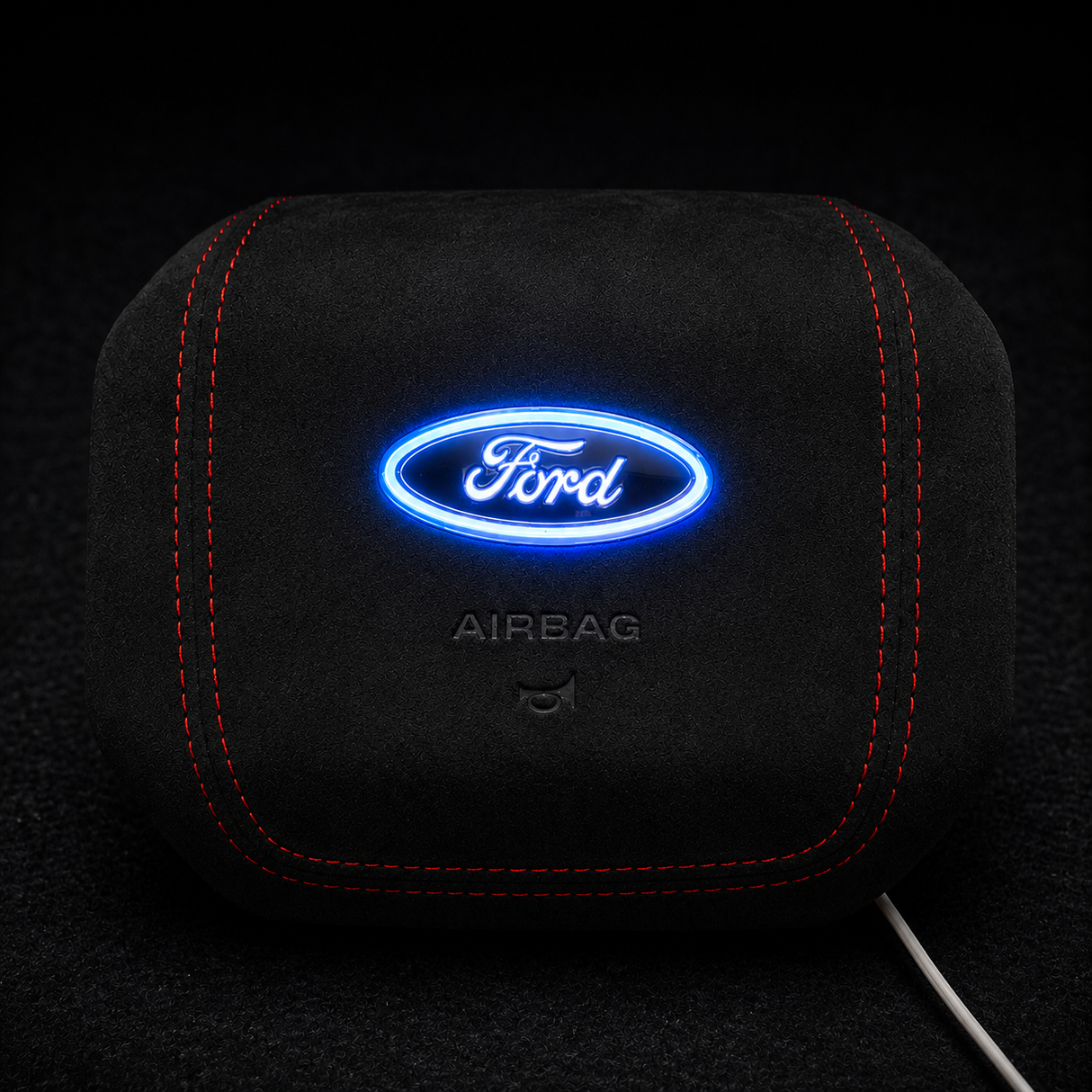 Ford F150 Super Duty RGB LED Custom Airbag Cover - AutoLEDTech.com
