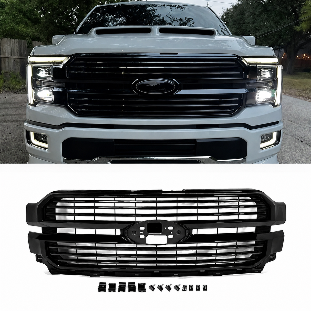 2024-2027+ Ford F150 Lariat Platinum Grill