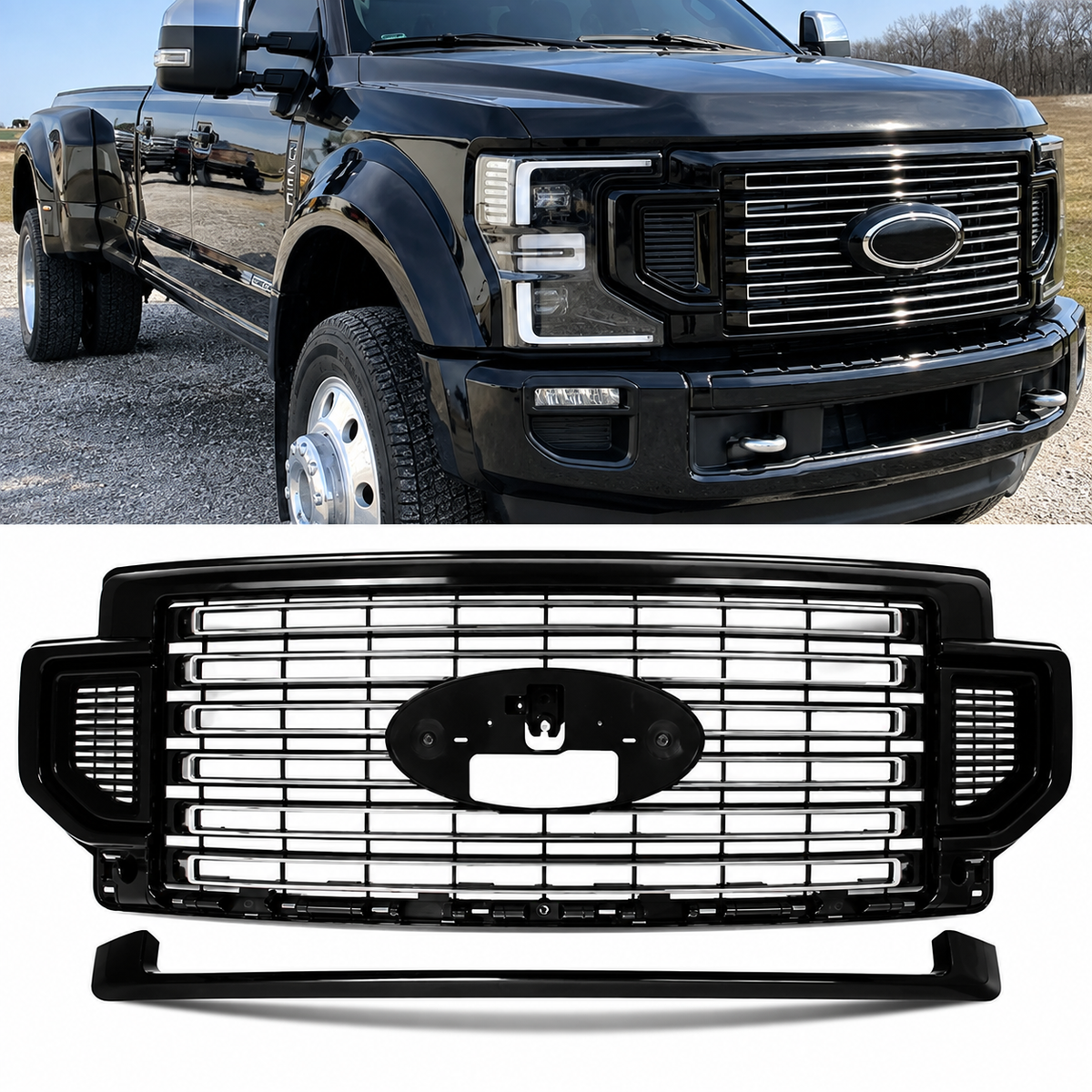 2020-2022 Ford Super Duty F250/F350 Platinum Limited Grill
