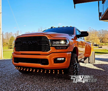 GMC Chevy HD 2500 LED Front Valance Accent Running Lights Kit - AutoLEDTech.com