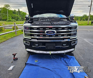 GMC Chevy HD 2500 LED Front Valance Accent Running Lights Kit - AutoLEDTech.com