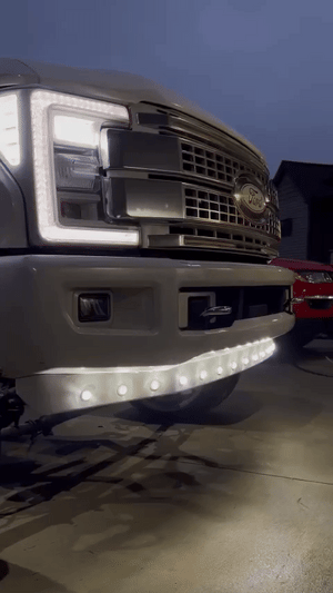 GMC Chevy HD 2500 LED Front Valance Accent Running Lights Kit - AutoLEDTech.com
