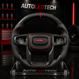 2020-2027+ GMC Sierra 1500 2500 HD Custom Carbon Fiber Steering Wheel - AutoLEDTech.com