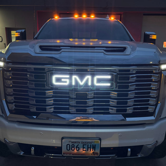 2007-2025 GMC Sierra Illuminated RGBW LED Badge Emblem Logo ...