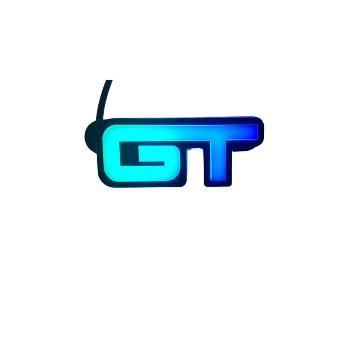 GT RGB Flow Series LED Badge Emblem Logo - AutoLEDTech.com