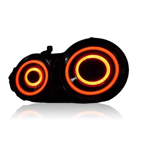 2008-2024 Nissan GTR R35 RGB Flow Smoked LED Tail Lights