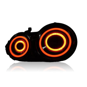 2008-2024 Nissan GTR R35 RGB Flow Smoked LED Tail Lights