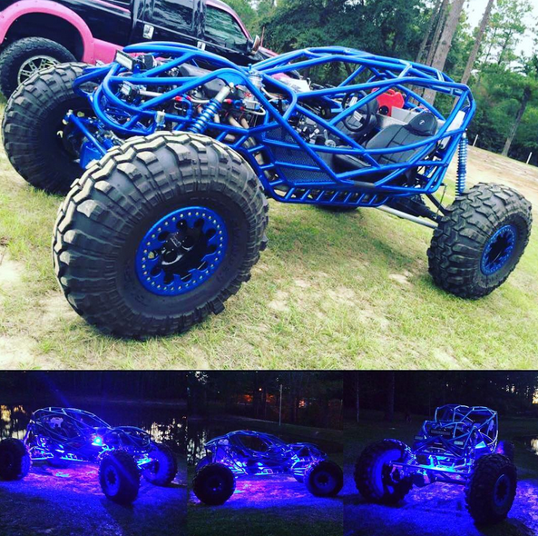 36W RGBW LED Rock Lights Pod Kit (3100 Lumen) LED headlight kit AutoLEDTech Oracle Lighting Trendz Flow Series RGBHaloKits OneUpLighting Morimoto