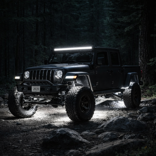 Hyper Pro MAX 104W RGBW LED Rock Lights Pod Kit (9100 Lm) - AutoLEDTech.com
