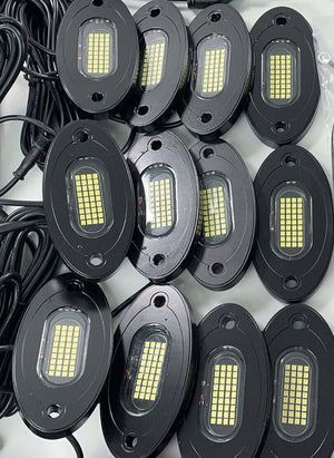 Hyper Pro Series 36W Pure White LED Rock Lights Pod Kit (3100 Lm) - AutoLEDTech.com