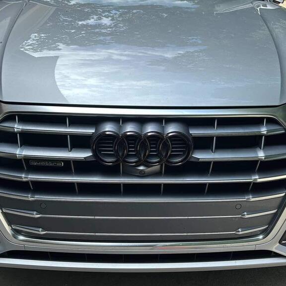 Illuminated Audi RGBW Flow Series LED Emblem Logo Badge - AutoLEDTech.com