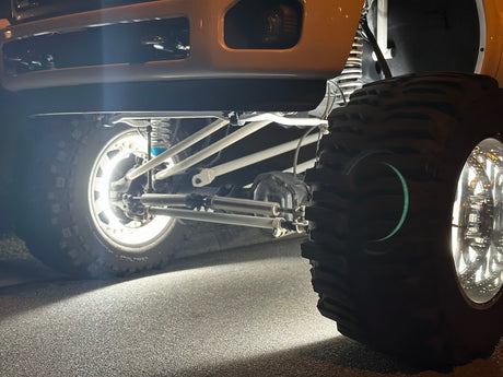 5 ROW Pure White LED Wheel Ring Lights Kit - AutoLEDTech.com