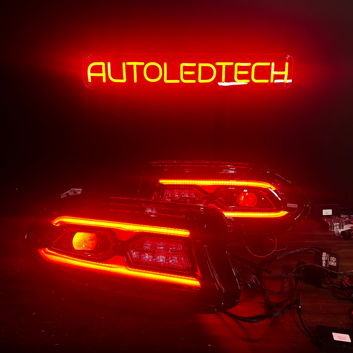 2015-2023 Dodge Charger FACELIFT RGBW Flow Series LED DRL Headlights