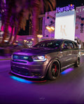 4-Piece Aluminum-Cased LED Underbody Underglow Lights Kit (RGB RGBW Flow Series)