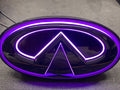 2014-2023 Infiniti Q50 Q60 Q70 Color Changing RGB LED Badge Grill Emblem Logo LED headlight kit AutoLEDTech Oracle Lighting Trendz Flow Series RGBHaloKits OneUpLighting Morimoto