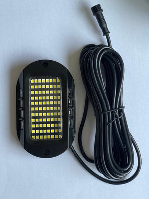 Hyper Pro MAX 104W PURE WHITE LED Rock Lights Pod Kit (9100 Lm)