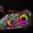 2007-2015 Infiniti G37/Q40/Q60 RGBW Flow Series Halo Kit - AutoLEDTech.com