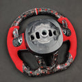 2015-2023 Dodge Charger Challenger Custom Carbon Fiber Steering Wheel w/ LED RPM Display