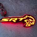 2015-2023 Dodge SRT Hellcat White or RGBW LED Badge Emblem Logo