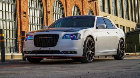 2011-2023 Chrysler 300 C SRT RGBW Color-Chasing LED DRL Boards LED headlight kit AutoLEDTech Oracle Lighting Trendz Flow Series RGBHaloKits OneUpLighting Morimoto