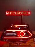 2015-2023 Dodge Charger RGBW Flow Series Halo LED DRL Prebuilt Halo Headlights