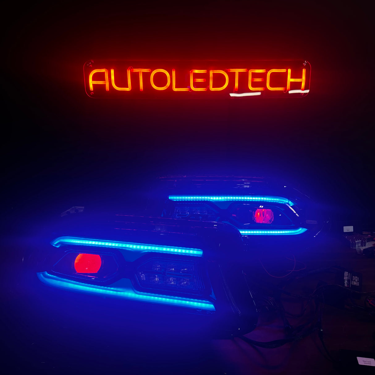 2015-2023 Dodge Charger FACELIFT RGBW Flow Series LED DRL Headlights