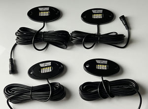 24W RGBW LED Rock Lights Pod Kit