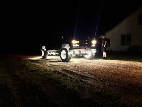 10 Row Pure White Extreme LED Wheel Ring Lights Kit - AutoLEDTech.com