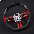 2018-2023 Ford Mustang Custom Carbon Fiber Steering Wheel w/ LED RPM Display