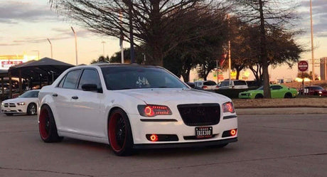2011-2023 Chrysler 300 C SRT RGBW Color-Chasing LED DRL Boards LED headlight kit AutoLEDTech Oracle Lighting Trendz Flow Series RGBHaloKits OneUpLighting Morimoto
