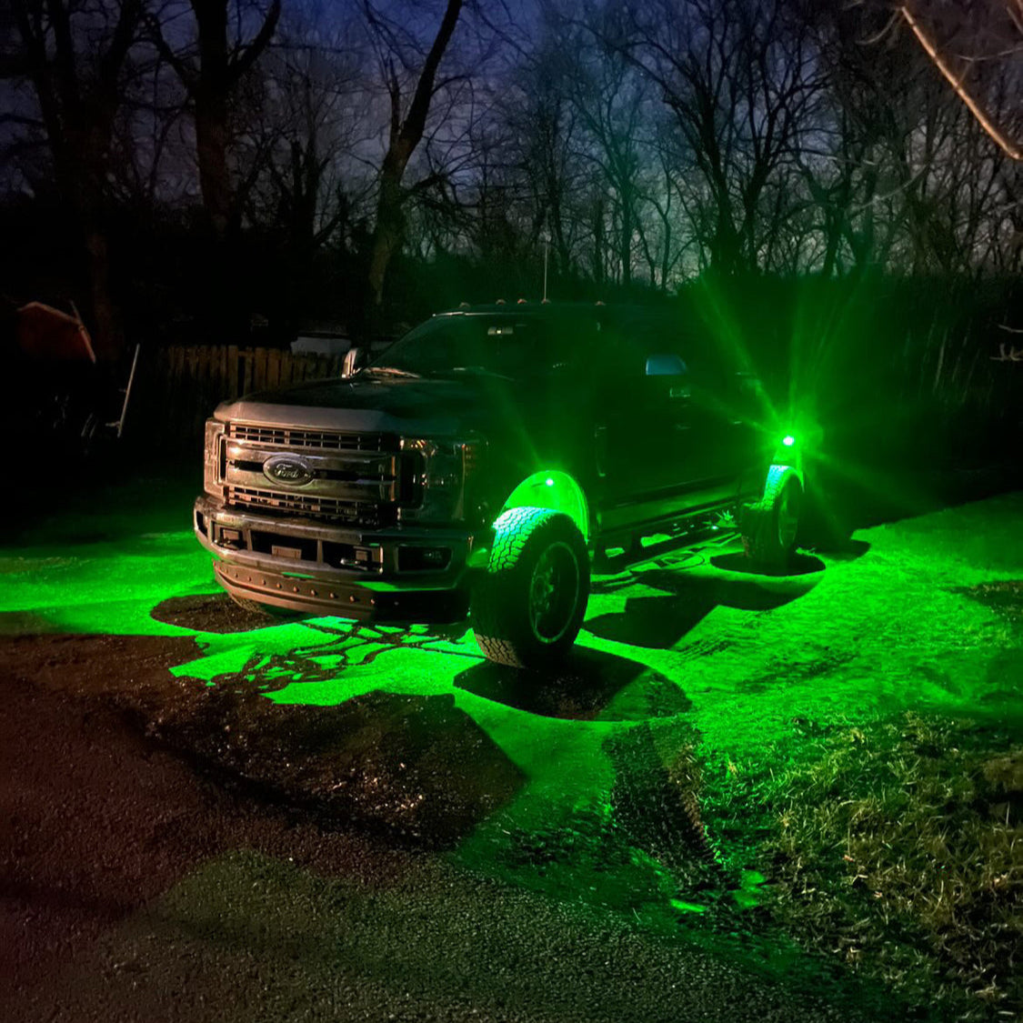 24W RGBW LED Rock Lights Pod Kit