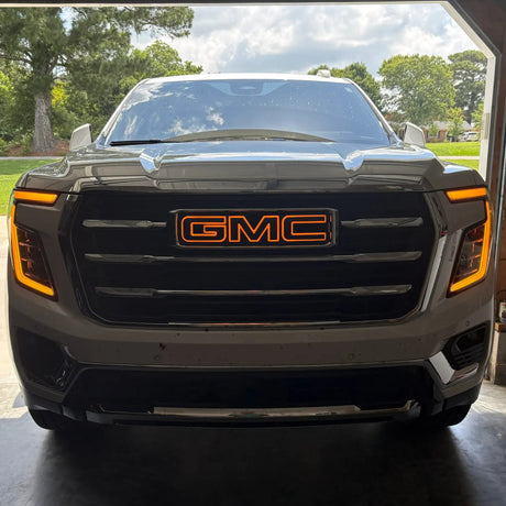 2025-2027+ GMC Yukon Amber DRL Headlight Harness Kit - AutoLEDTech.com