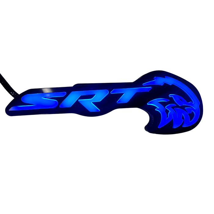 Jeep Trackhawk RGBW Flow Series LED Grill Emblem - AutoLEDTech.com