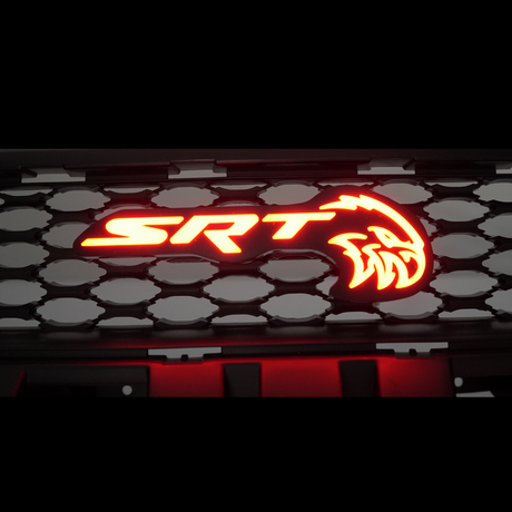 Jeep Trackhawk RGBW Flow Series LED Grill Emblem - AutoLEDTech.com