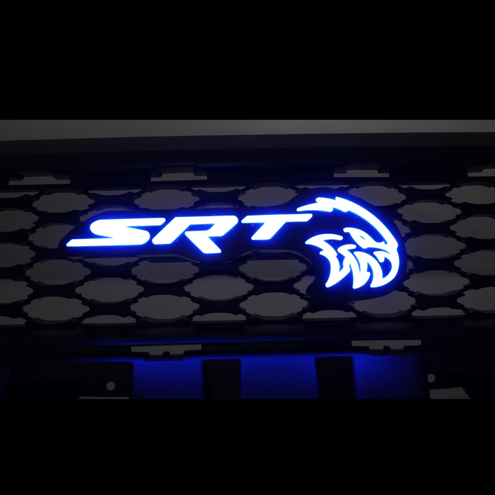 Jeep Trackhawk RGBW Flow Series LED Grill Emblem - AutoLEDTech.com