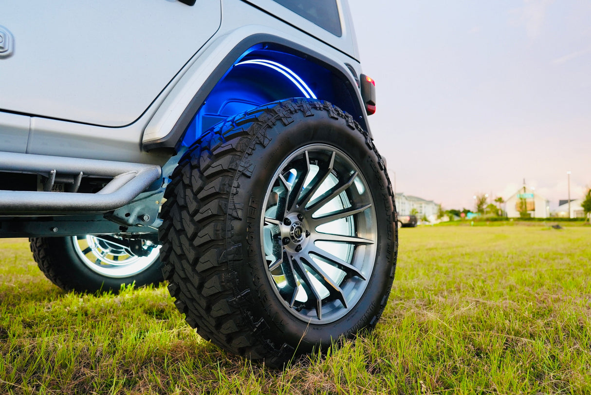 Jeep Wrangler Gladiator LED Fender Arch Lights Kit - AutoLEDTech.com