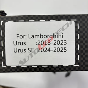 Lamborghini Urus and Urus SE magnetic paddle shifters fitment label