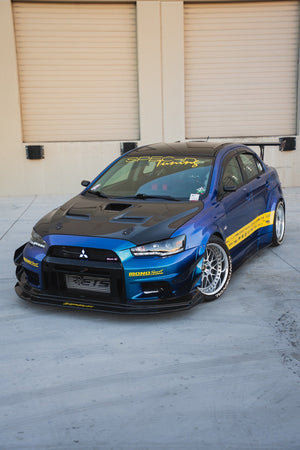 Lancer Evolution RGBW Flow Series LED Badge Emblem - Lit Logos - AutoLEDTech.com