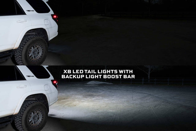 2010-2024 Toyota 4Runner Red Smoked LED Tail Lights - AutoLEDTech.com