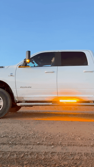 LED Strobe Rocker Lights Running Board Strips (70") - AutoLEDTech.com