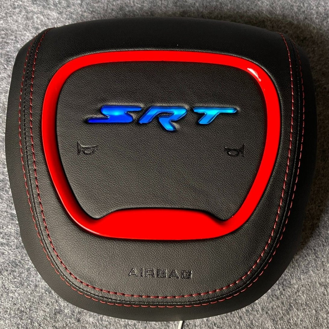 Dodge 392 RGB LED Custom Airbag Cover - AutoLEDTech.com