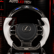 2014-2026 Lexus IS RC Custom Carbon Fiber Steering Wheel w/ LED RPM Display - AutoLEDTech.com