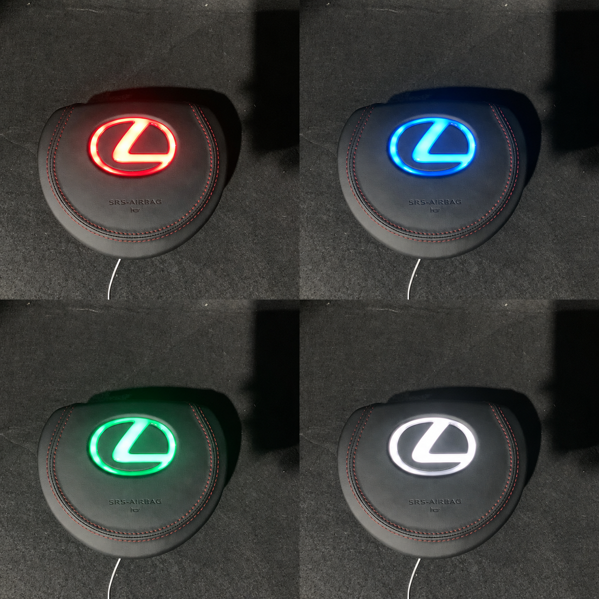 Toyota RGB LED Custom Airbag Cover - AutoLEDTech.com