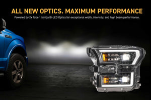 2015-2020 Ford F-150 & Raptor XB EVO LED DRL Projector Headlights