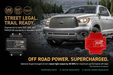 2007-2013 Toyota Tundra 2008-2017 Sequoia XB EVO LED DRL Headlights - AutoLEDTech.com