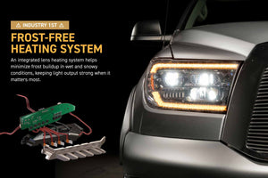 2007-2013 Toyota Tundra 2008-2017 Sequoia XB EVO LED DRL Headlights - AutoLEDTech.com