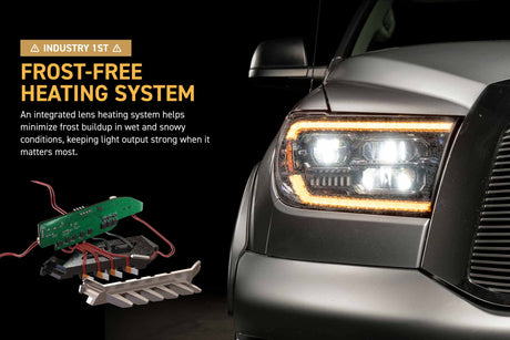 2007-2013 Toyota Tundra 2008-2017 Sequoia XB EVO LED DRL Headlights - AutoLEDTech.com