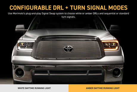 2007-2013 Toyota Tundra 2008-2017 Sequoia XB EVO LED DRL Headlights - AutoLEDTech.com