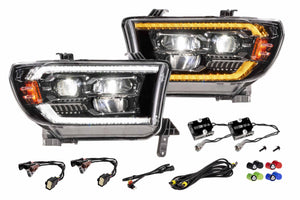 2007-2013 Toyota Tundra 2008-2017 Sequoia XB EVO LED DRL Headlights - AutoLEDTech.com